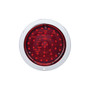 40 LED Deep Dish 4" Stop, Turn & Tail Light - Red LED/Red Lens