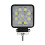 9 High Power LED 4-1/4" Square "Competition Series" Work Light - Flood