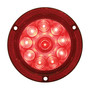 10 LED 4" Reflex Stop, Turn & Tail Light - Red LED/Red Lens