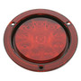 10 LED 4" Reflex Stop, Turn & Tail Light - Red LED/Red Lens