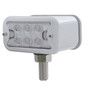 6 LED Dual Function T Mount Double Face Light W/ Bezel - Amber & Red LED/Clear Lens United Pacific 39417ear Lens