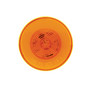 9 LED 2 1/2" "GLO" Light Clearance/Marker Light - Amber LED/Amber Lens United Pacific 37016