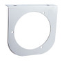 Stainless Light Bracket w/ One 4" Light Cutout