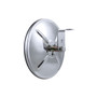 6" Stainless Steel Convex Mirror With Centered Mounting Stud