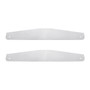 4" X 24" Chrome Standard Bottom Mud Flap Plate - Bolt Thru