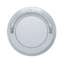 2'' Chrome Plastic Mirror Light Bezel With Visor