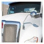 Chrome Hood Mirror For Kenworth T680 - Driver