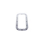 Kenworth Stainless Dimpled Vent Door Trim