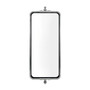7" X 16" Stainless West Coast Mirror - Heated
