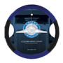 18" Duo Tone Steering Wheel Cover - Black & Blue
