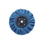 8" Blue Treated Airway Buff - 3/4" Arbor