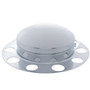 Chrome Dome Front Axle Cover 3PC Kit w/ 1 1/2" Nut Cover - Aluminum Wheel
