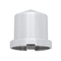 15/16" X 1 1/2" Chrome Plastic Pointed Nut Cover - Push-On
