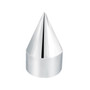 3/4" X 1 7/8" Chrome Plastic Spike Nut Cover - Push-On