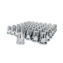 33mm x 2 3/4" Chrome Plastic Original Nut Cover - Push-On