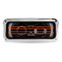 Heated Chrome Backlit LED Projector Headlight Assembly