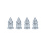 Chrome Spike Valve Caps (4 Pack)