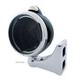 Black Guide 682-C Headlight No Bulb With Dual Mode LED Signal - Clear Lens
