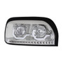 Freightliner Century Chrome Projection Headlight W/ LED Turn Signal & Light Bar