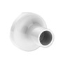 Ace of Spades Air Valve Knob - Pearl White With Gloss Red Inlay