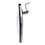 8-1/2" CHROME 320R CONVEX MIRROR - OFFSET MOUNTING STUD