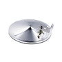 8-1/2" CHROME 320R CONVEX MIRROR - OFFSET MOUNTING STUD