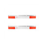 Aluminum Straight Conspicuity Reflector Top Flap Plate (Pair)