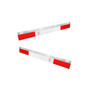 Aluminum Straight Conspicuity Reflector Top Flap Plate (Pair)