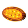 8 LED FENDER PARKING & TURN SIGNAL LIGHT FOR PETERBILT 386 (2006-2014) & 387 (2006-2010)-AMBER LED/AMBER LENS