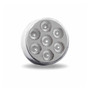 2.5″ Amber Marker to Red Auxiliary Round LED Light – 7 Diodes