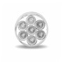 2.5″ Amber Marker to Red Auxiliary Round LED Light – 7 Diodes