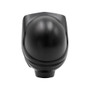 ALUMINUM SKULL BIKER 1/2"-13 THREAD-ON GEARSHIFT KNOB - BLACK (BULK)