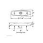 Peterbilt Style Clearance/Marker Light - Amber Lens