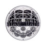 7 Heated LED Headlight With Polycarbonate Lens & Housing