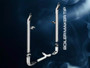 ROADWORKS BOILMAKER TOP EXHAUST KIT WITH ELBOWS FOR PETERBILT 379 AND 389 GLIDER