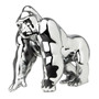 Chrome Gorilla King Hood Ornament-Grand General-48188