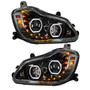 Black 10 LED Headlight For 2013-2021 Kenworth T680