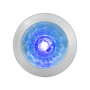 DUAL FUNCTION 1″ MINI PUSH/SCREW WATERMELON LED LIGHT WITH CHROME PLASTIC BEZEL......