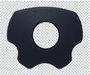Black Polyurethane Euro 4 Horn Pad For 5 Hole Bolt Pattern Wheel-Steering Creations-5051