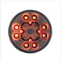 4" Round Combo Light w/ 12 LED Stop, Turn & Tail & 16 LED Back-Up