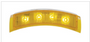 4 LED Headlight Turn Signal Light