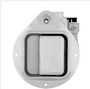 CHROME EXTERIOR DOOR HANDLE FOR PETERBILT 379/378/385 (1987-2005), 377/376/375 (1987-2000) - (BULK)
