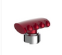 Thread-On T-Shape Gearshift Knob With Chrome 9/10 Speed Adapter