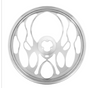 18" Aluminum "Blaze" Style Steering Wheel