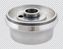 Freightliner 1976 To 1988 Polished Aluminum 5 Hole Bolt Pattern Hub Kit-Steering Creations-702