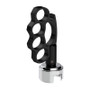 Knuckle Gearshift Knob With 13/15/18 Speed Adapter - Black