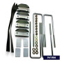 Flat/Open Semi Truck Headache Racks With Hydraulic Tank Combos - Iconic Metal Gear