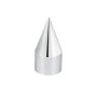 33mm X 4-1/8" Chrome Plastic Spike Nut Covers - Push-On (60-Pack)