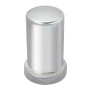 Chrome Plastic 33mm Tube Nut Push-on Cover w/ Flange-Grand General-10258