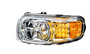 LED Headlight With LED Turn & Position Light Bar For Peterbilt 388 (2008-2015) & 389 (2008-2023)